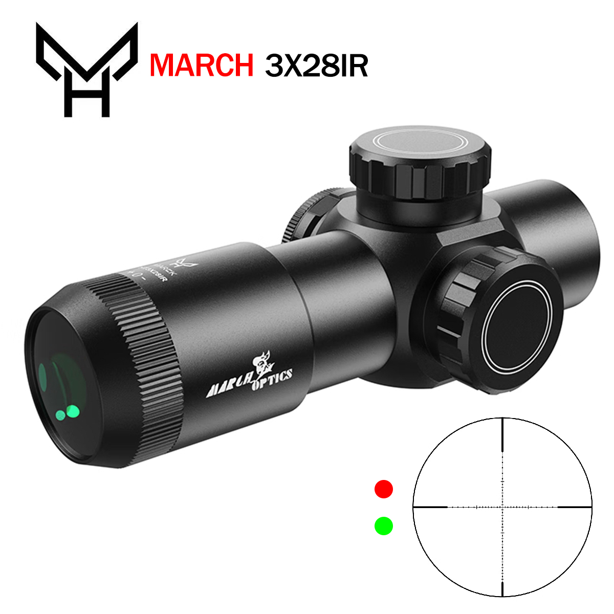 Balance Beam Outdoor - Tactical HT 3X28IR Optics Scope Airsoft