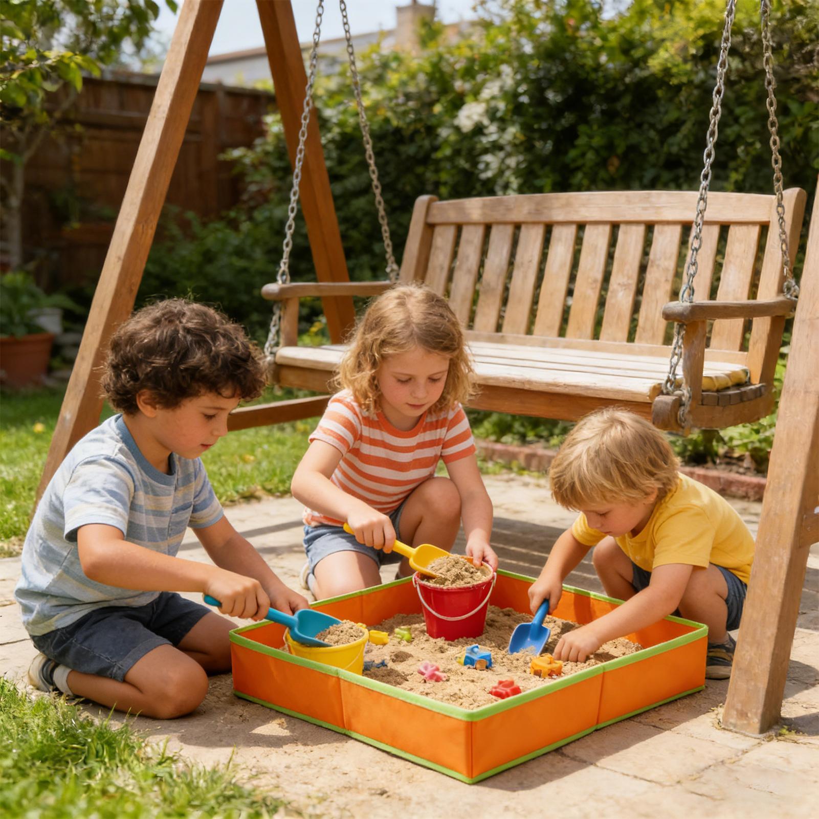 Kids Outdoor Picnic Table - 1PC Sand Table for Kids Sand