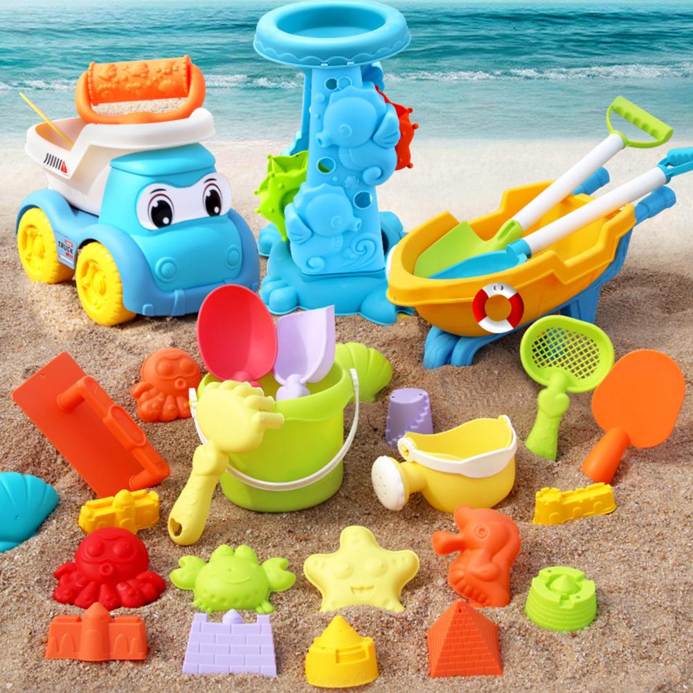Kids Outdoor Picnic Table - Kids Beach Toy Set Baby Sand