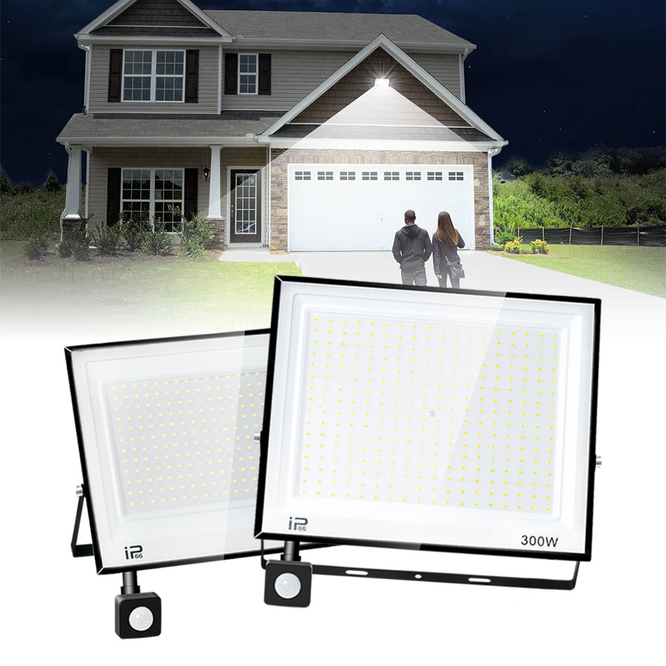 LED PIR Motion Sensor Floodlig - огляд і ціна Balance Beam Outdoor