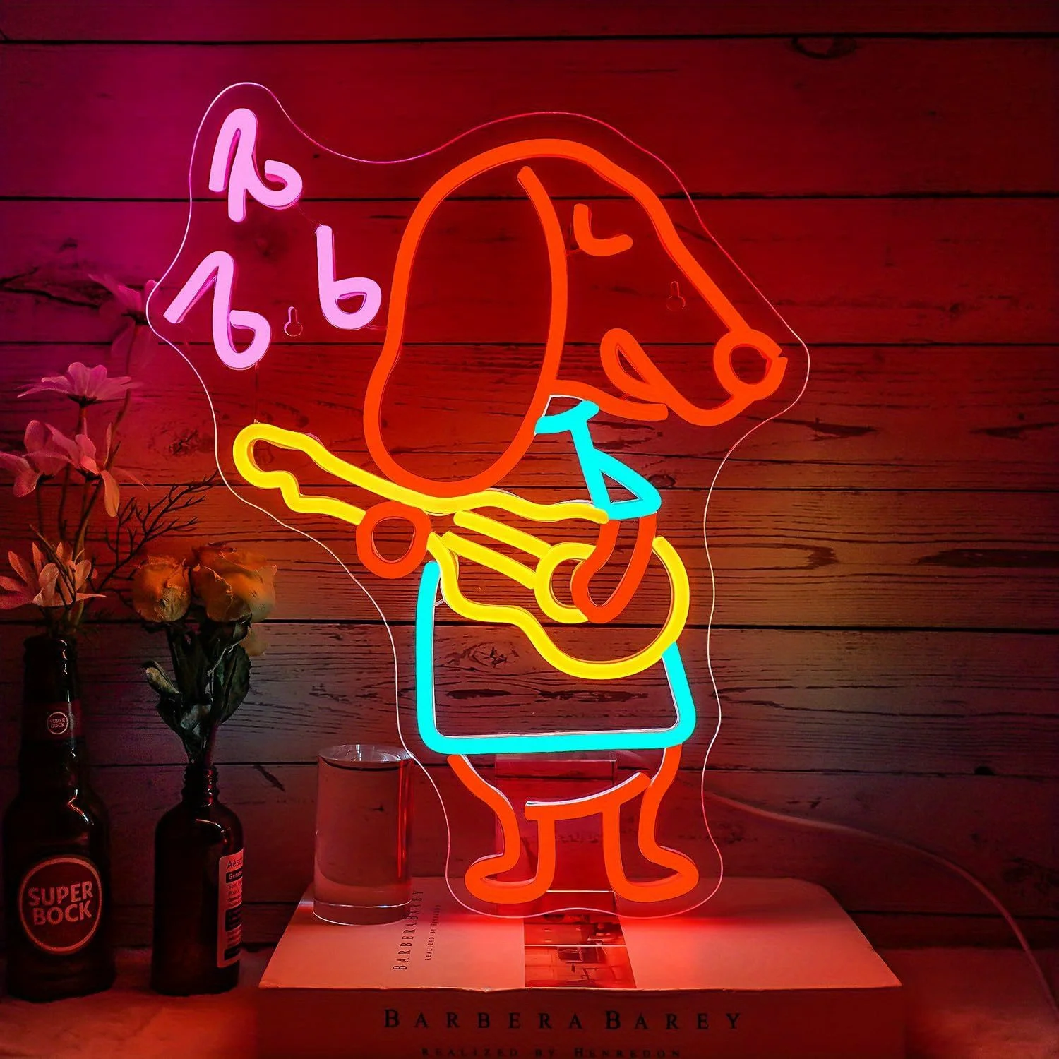 Dab Dog Neon Sign Wearing Cap  - огляд і ціна Kids Outdoor Gift Ideas