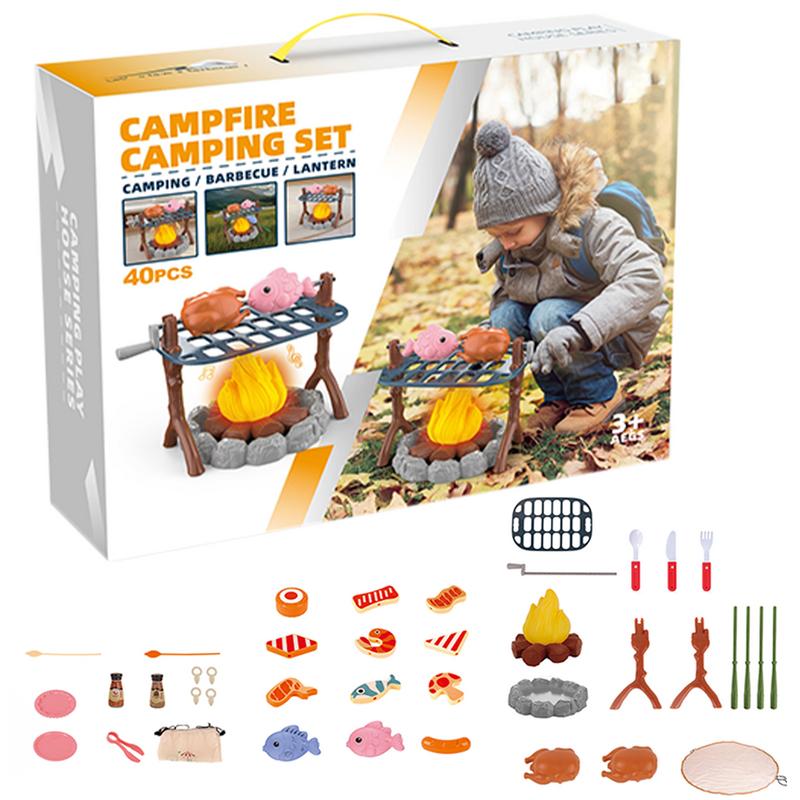 Kids Pretend Camping Set Mini  - огляд і ціна Kids Outdoor Grill Set