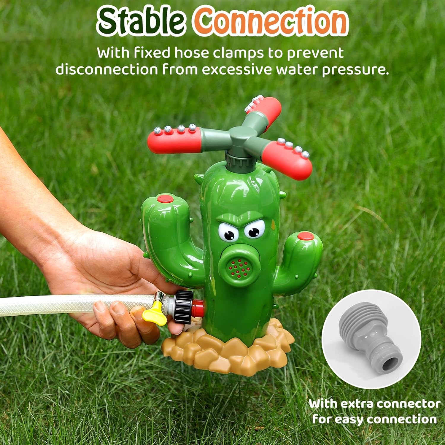 Water Spray Toy Cactus Sprinkl - огляд і ціна Sprinkler Splash Pad
