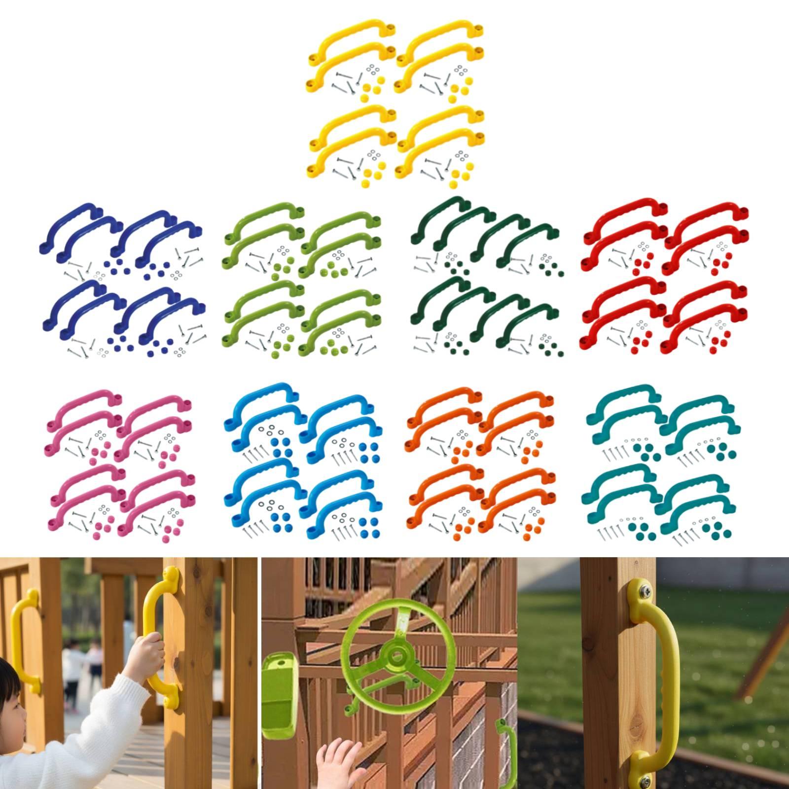 8x Climbing Handles Children G - огляд і ціна Kids Outdoor Climbing Frame