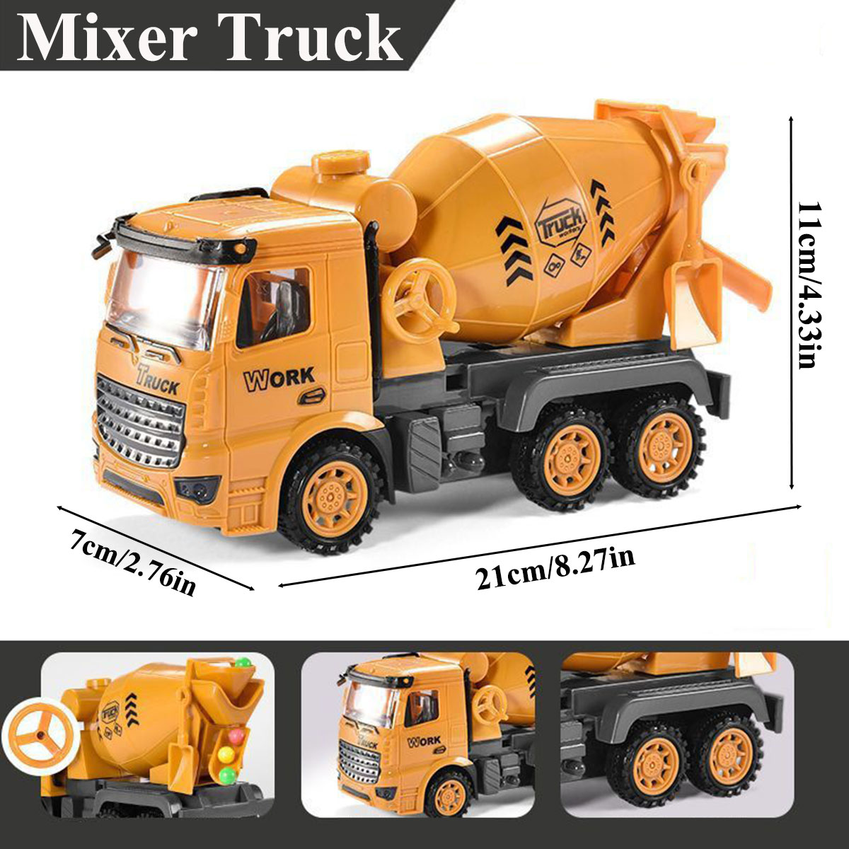 1 PCS Engineering Vehicle Toy  - огляд і ціна Kids Outdoor Excavator