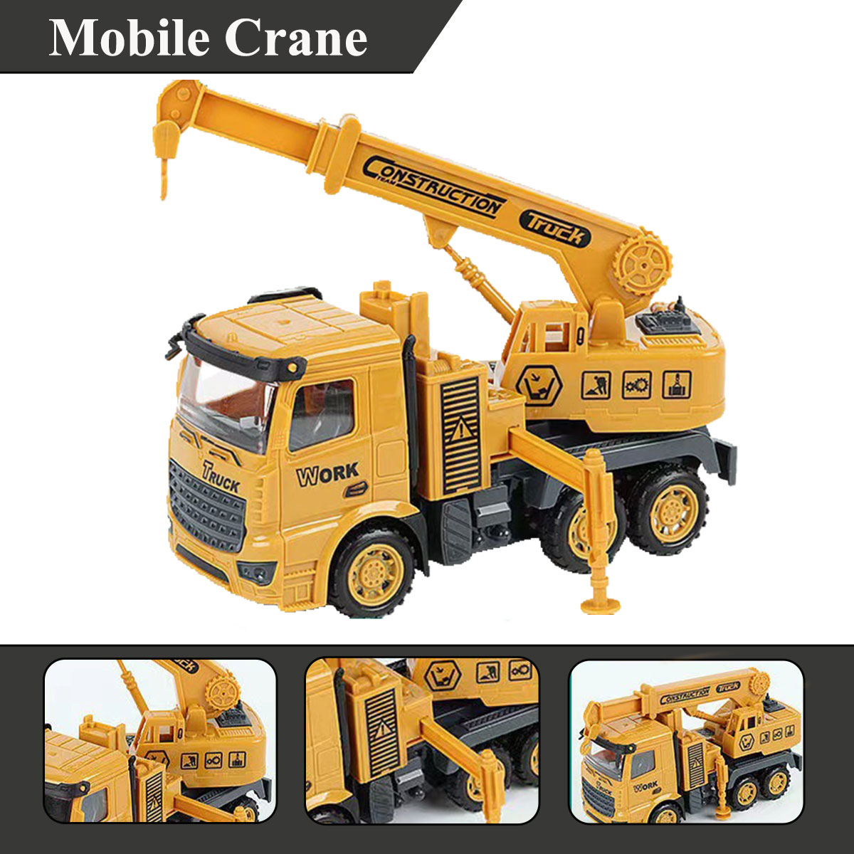 1 PCS Engineering Vehicle Toy  - огляд і ціна Kids Outdoor Excavator