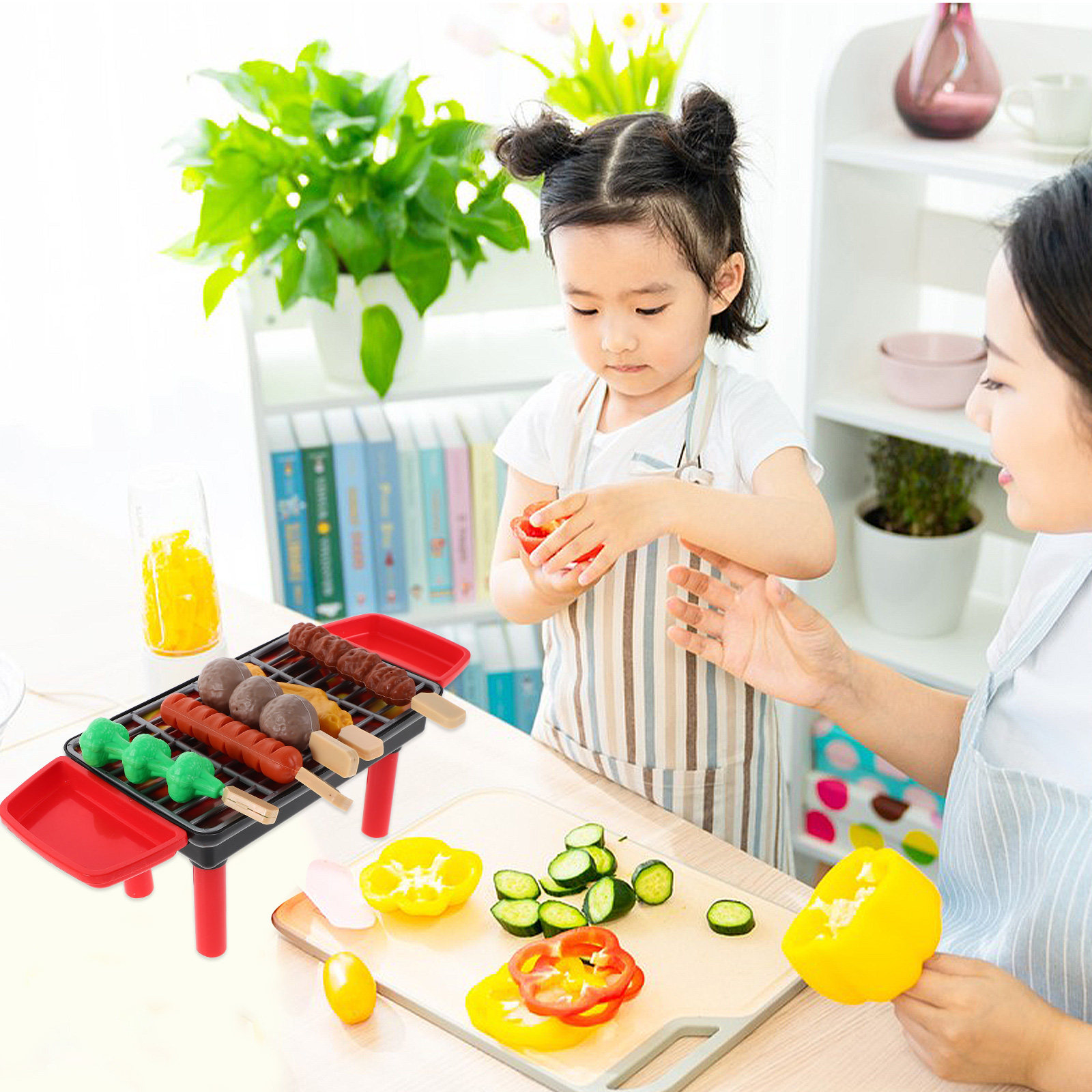 20Pcs Kids Bbq Grill Playset R - огляд і ціна Kids Outdoor Grill Set