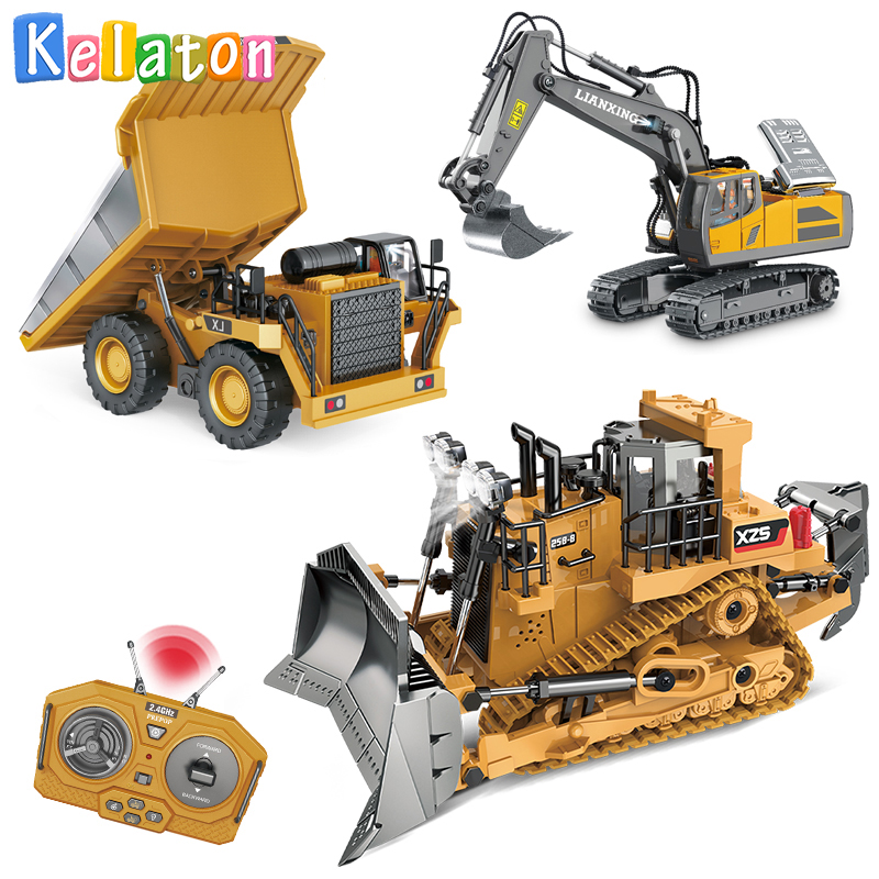 1: 20 Electric Engineering Rem - огляд і ціна Kids Outdoor Excavator