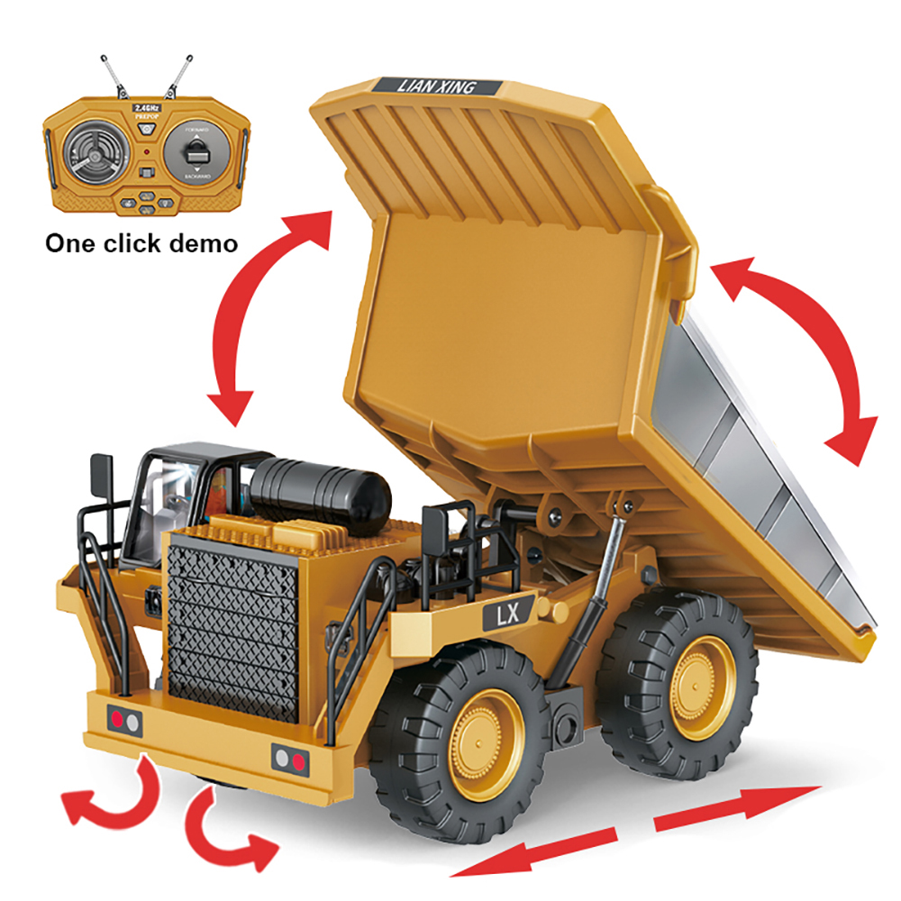 1: 20 Electric Engineering Rem - огляд і ціна Kids Outdoor Excavator