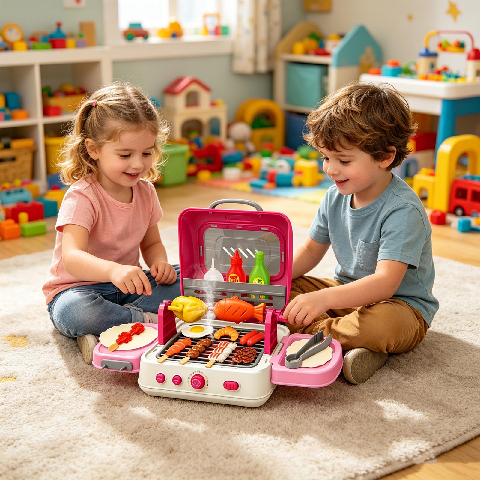 Kids Outdoor Grill Playset Int - огляд і ціна Kids Outdoor Grill Set