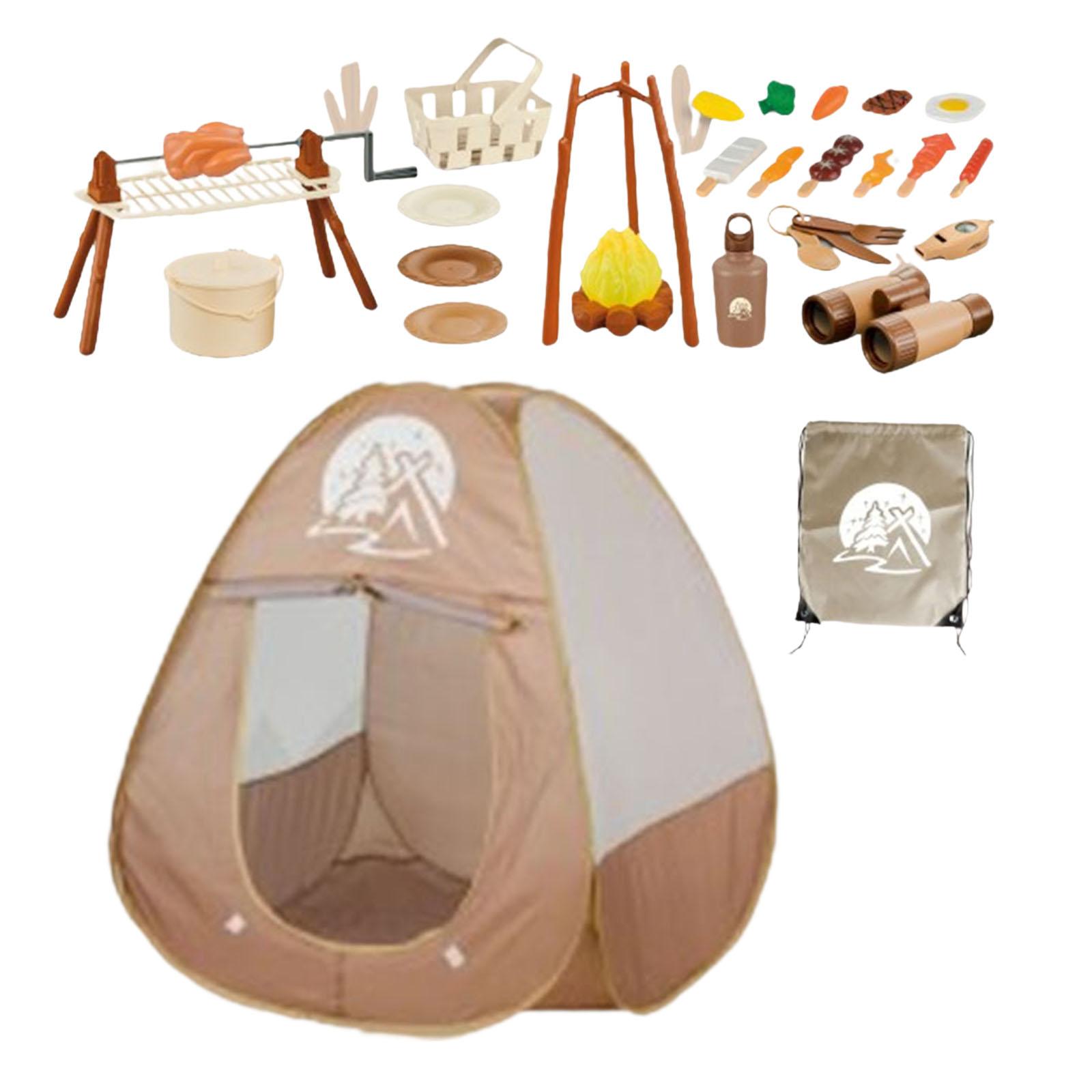 34Pcs Kids Camping Set Picnic  - огляд і ціна Kids Outdoor Grill Set