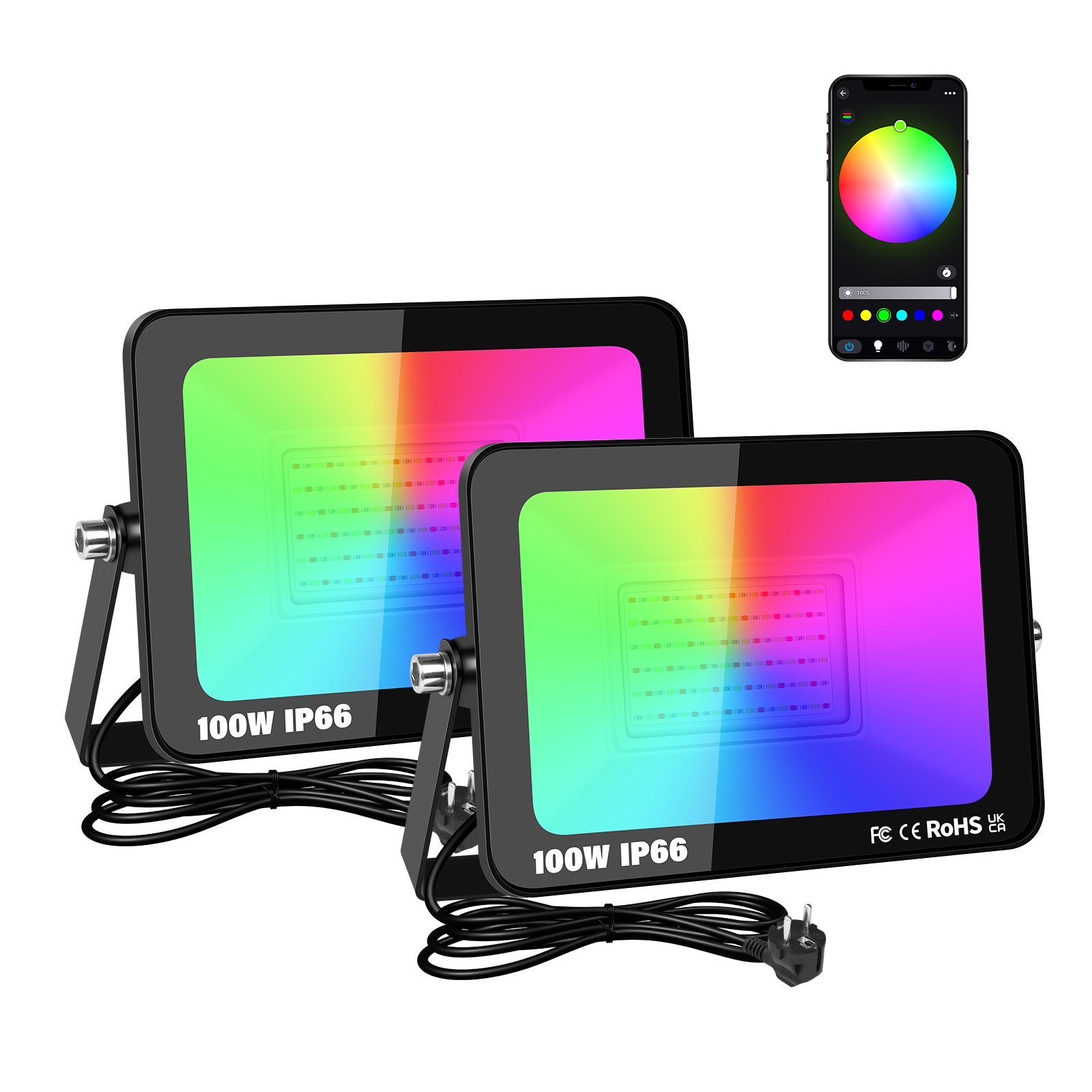 SKYWORLD APP RGB Smart Floodli - огляд і ціна Balance Beam Outdoor