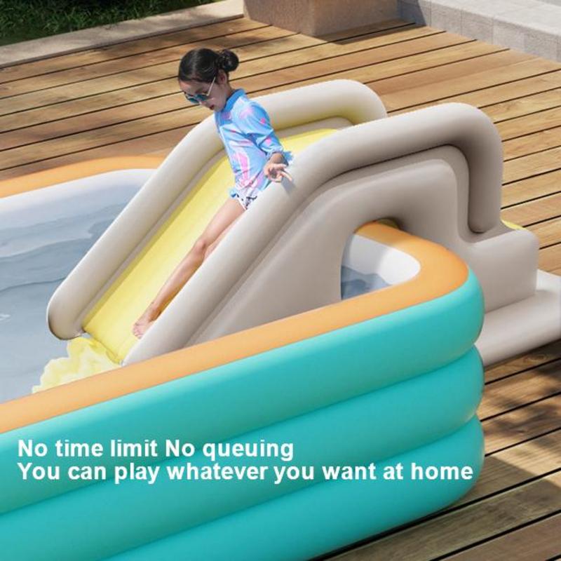 Inflatable Water Slide Kids Sw - огляд і ціна Kids Outdoor Pool