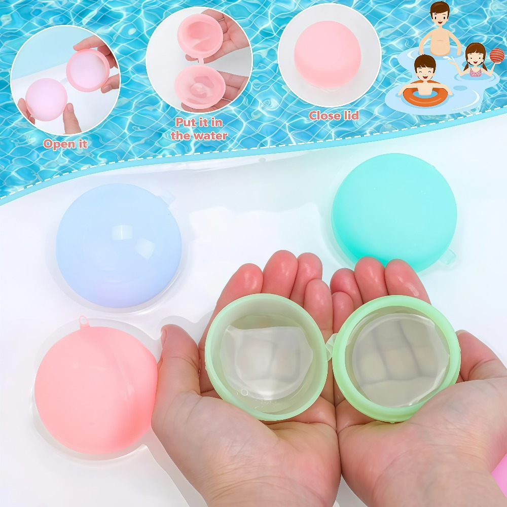 12/20/24/40Pcs Reusable Water  - огляд і ціна Kids Outdoor Pool