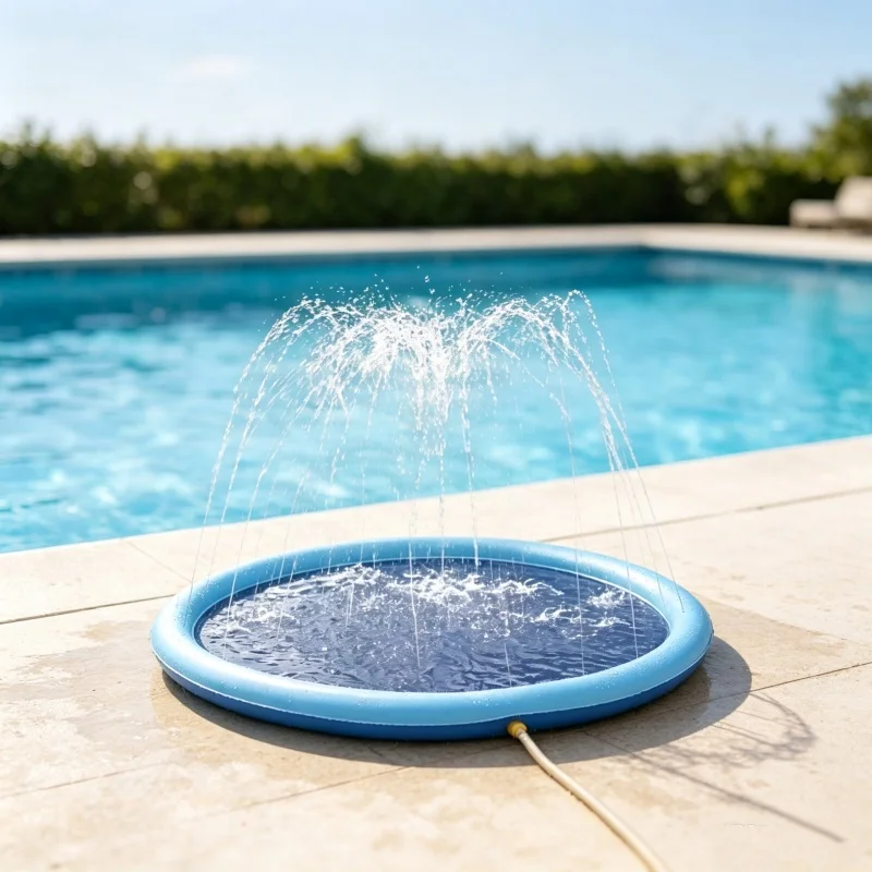 Thickened Anti Slip Splash Pad - огляд і ціна Sprinkler Splash Pad