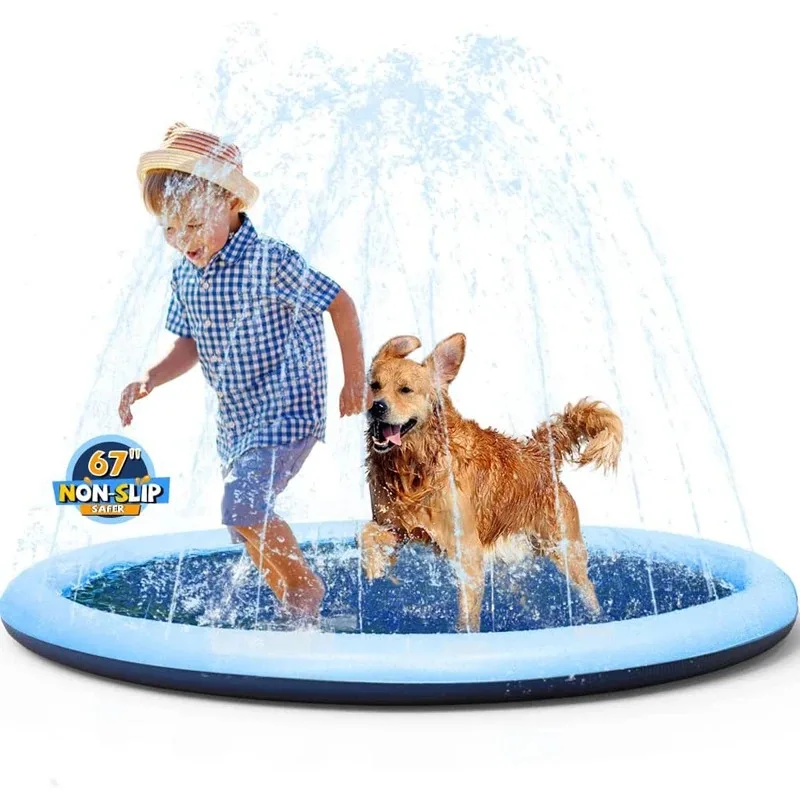 Thickened Anti Slip Splash Pad - огляд і ціна Sprinkler Splash Pad