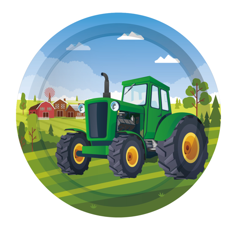 Green Farm Tractor Theme Dispo - огляд і ціна Kids Outdoor Excavator