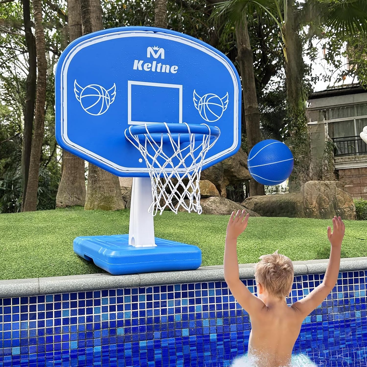 Large Swimming Pool Basketball - огляд і ціна Kids Outdoor Pool