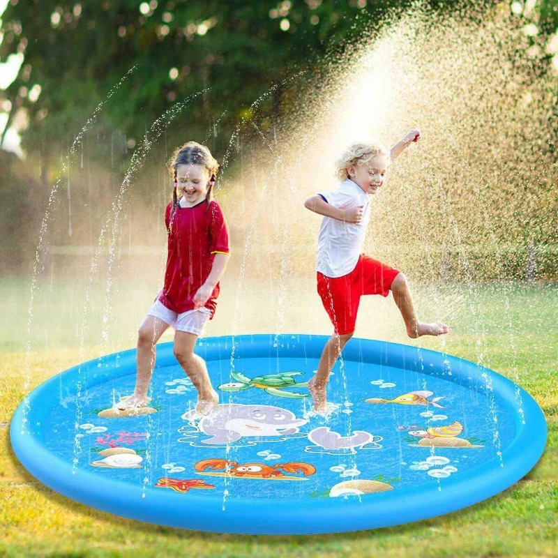 Water Splash Pools Kids Outdoo - огляд і ціна Sprinkler Splash Pad