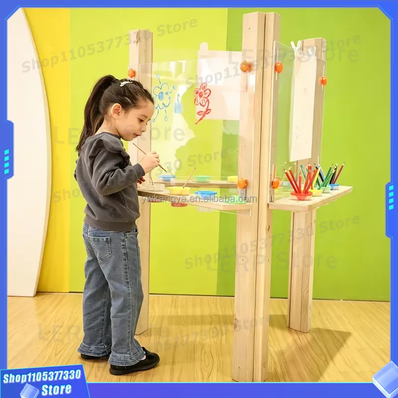KANGYA SS50 Wooden Kids Art Ea - огляд і ціна Kids Outdoor Easel
