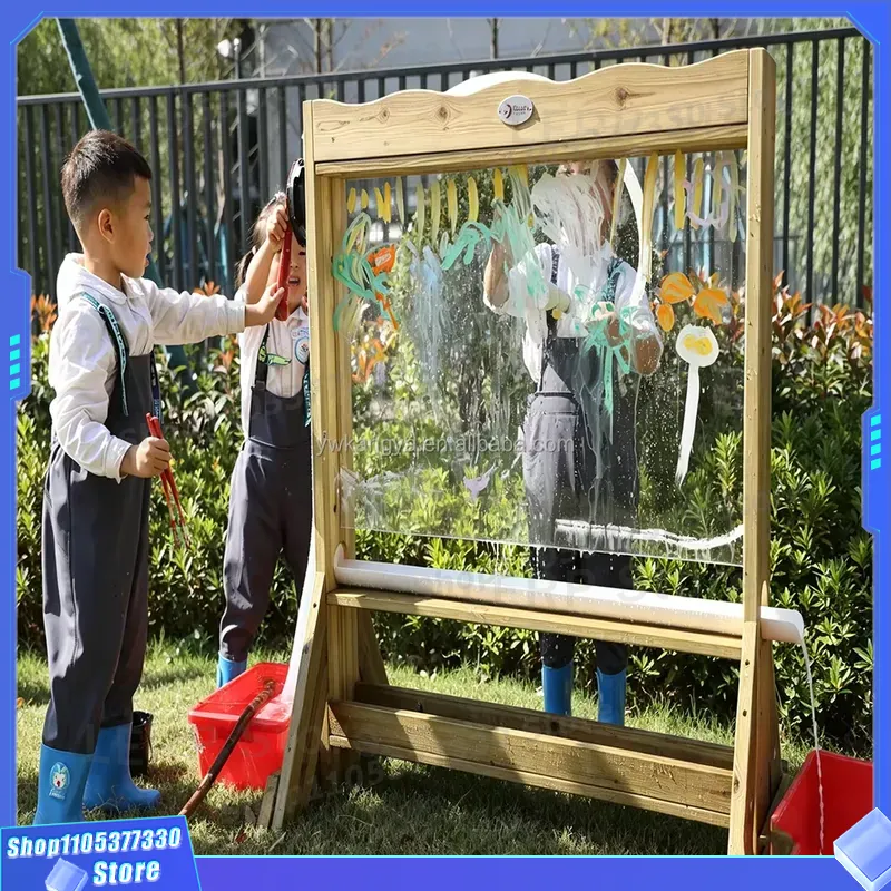 KANGYA SS50 Wooden Kids Art Ea - огляд і ціна Kids Outdoor Easel