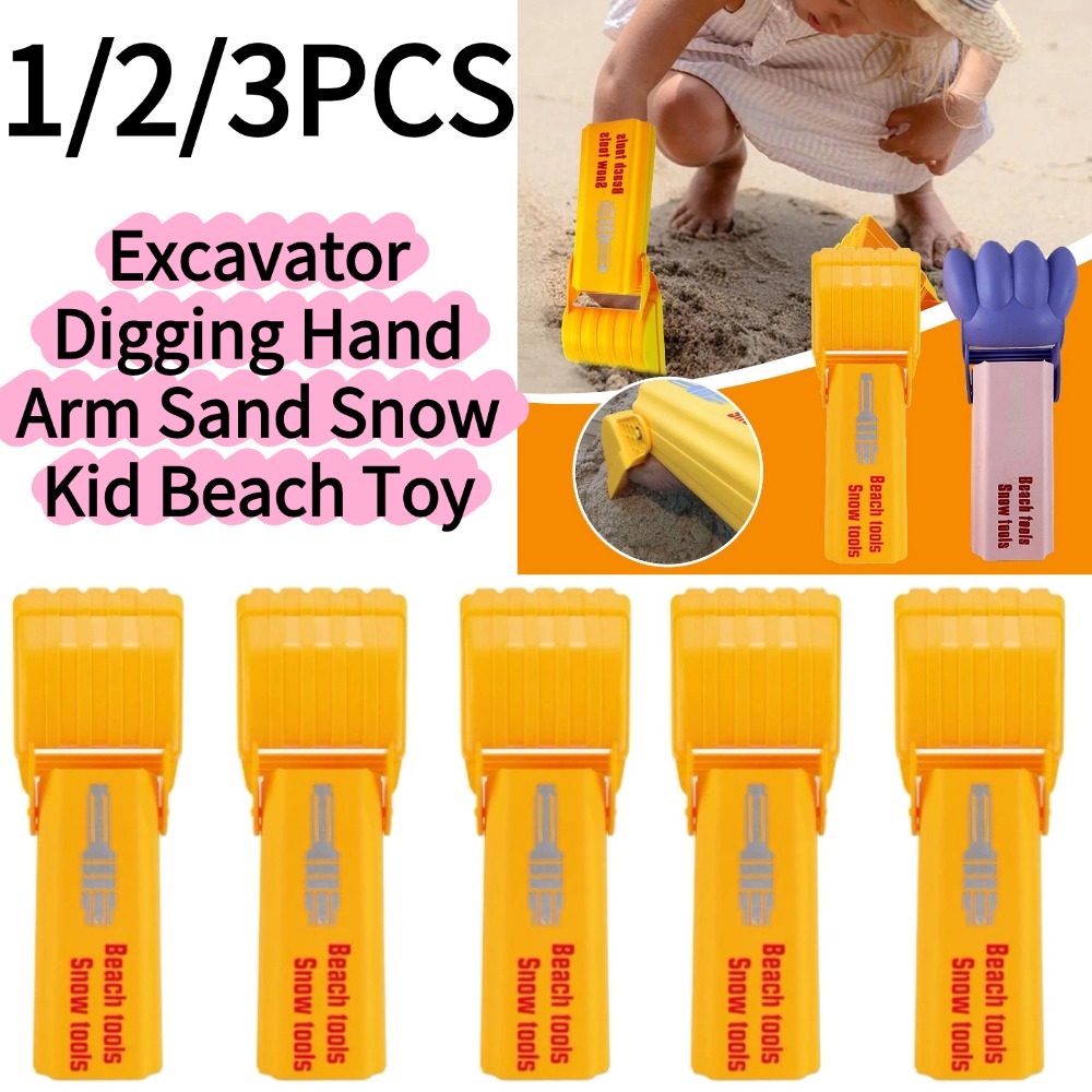 1/3PCS Excavator Digging Hand  - огляд і ціна Kids Outdoor Excavator