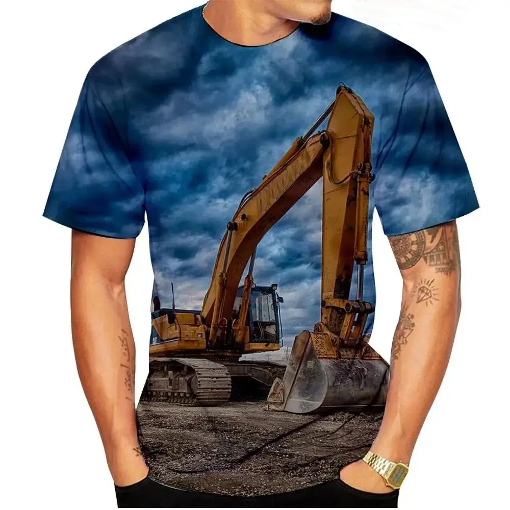 Excavator Pattern 3D Print T-S - огляд і ціна Kids Outdoor Excavator