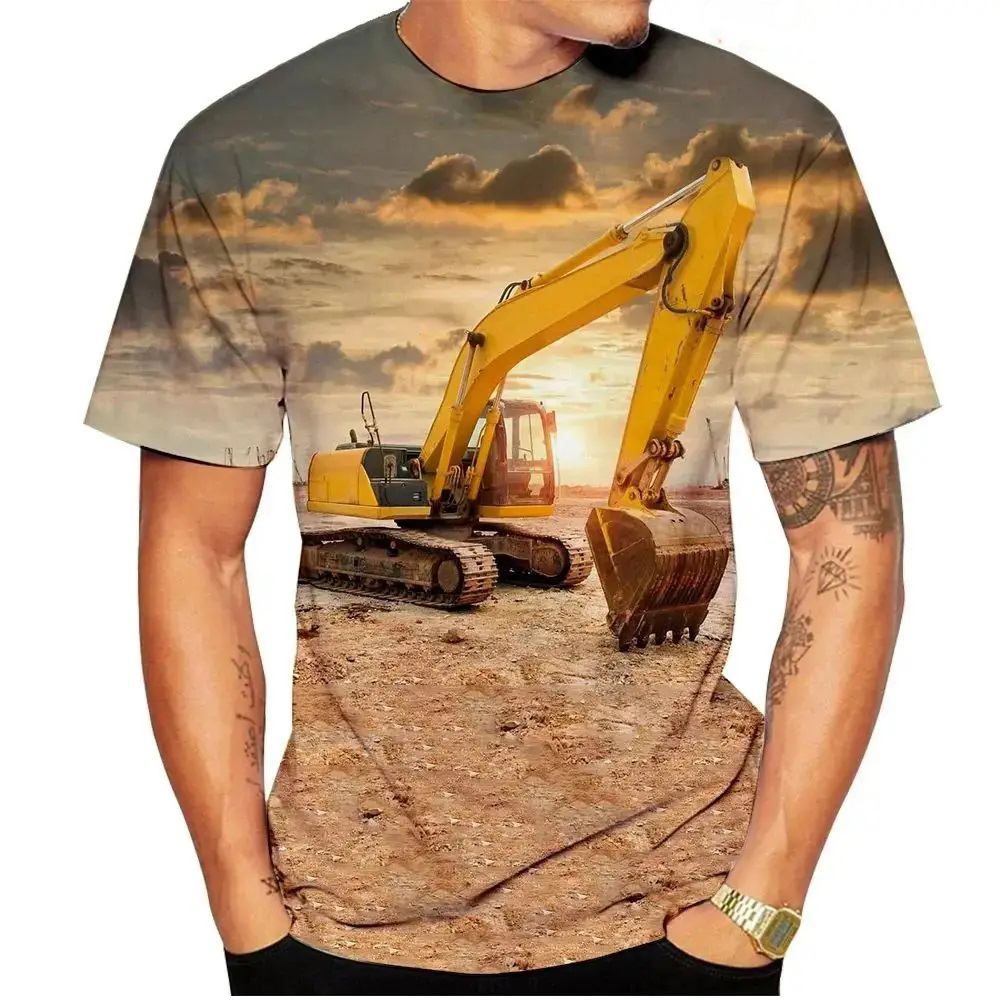 Excavator Pattern 3D Print T-S - огляд і ціна Kids Outdoor Excavator