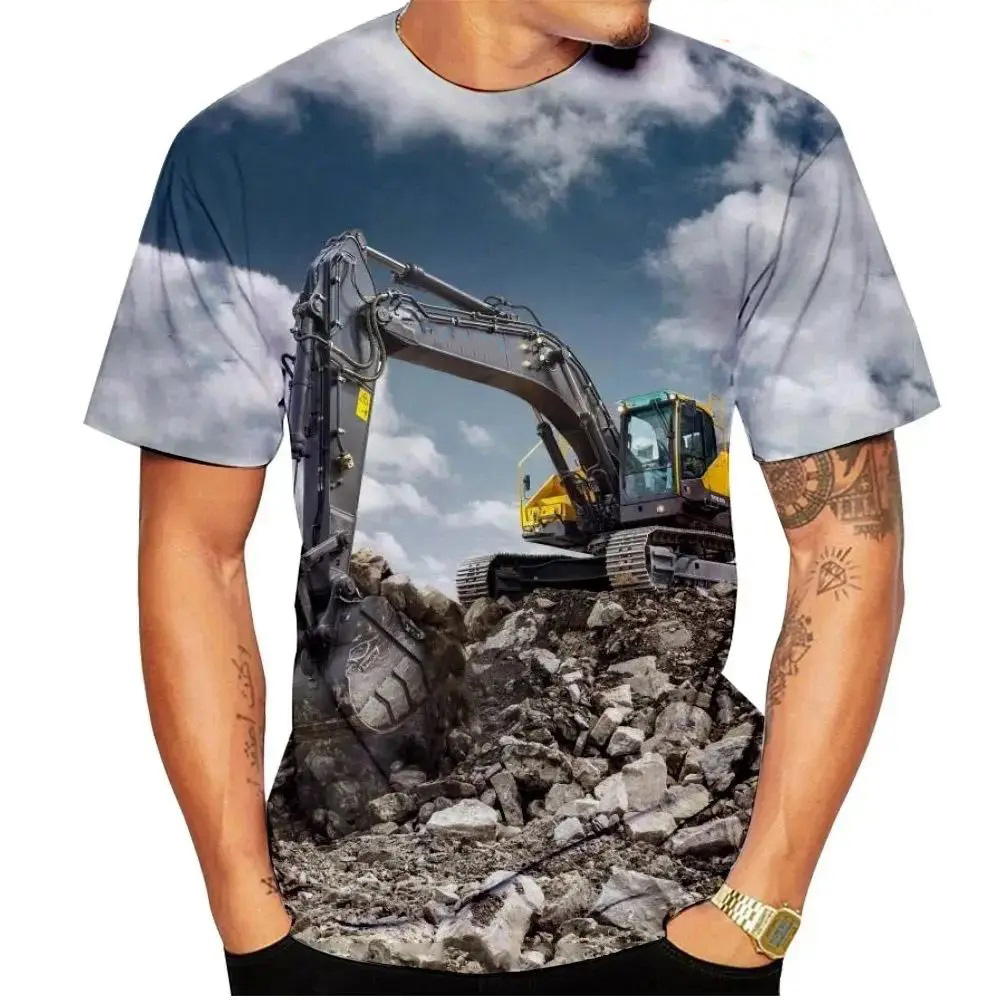 Excavator Pattern 3D Print T-S - огляд і ціна Kids Outdoor Excavator