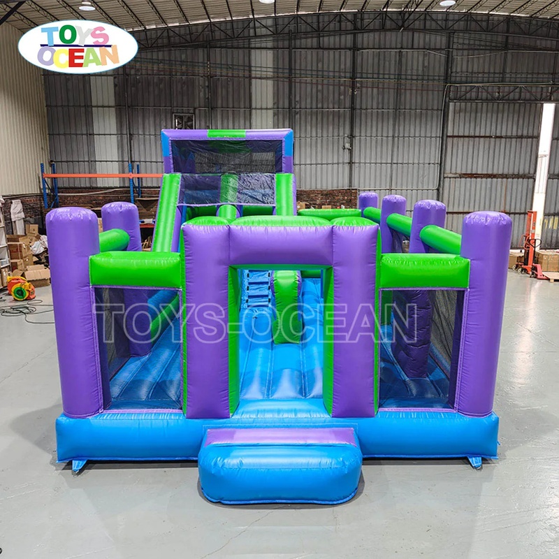 Inflatable Obstacle Course Wit - огляд і ціна Kids Outdoor Obstacle Course
