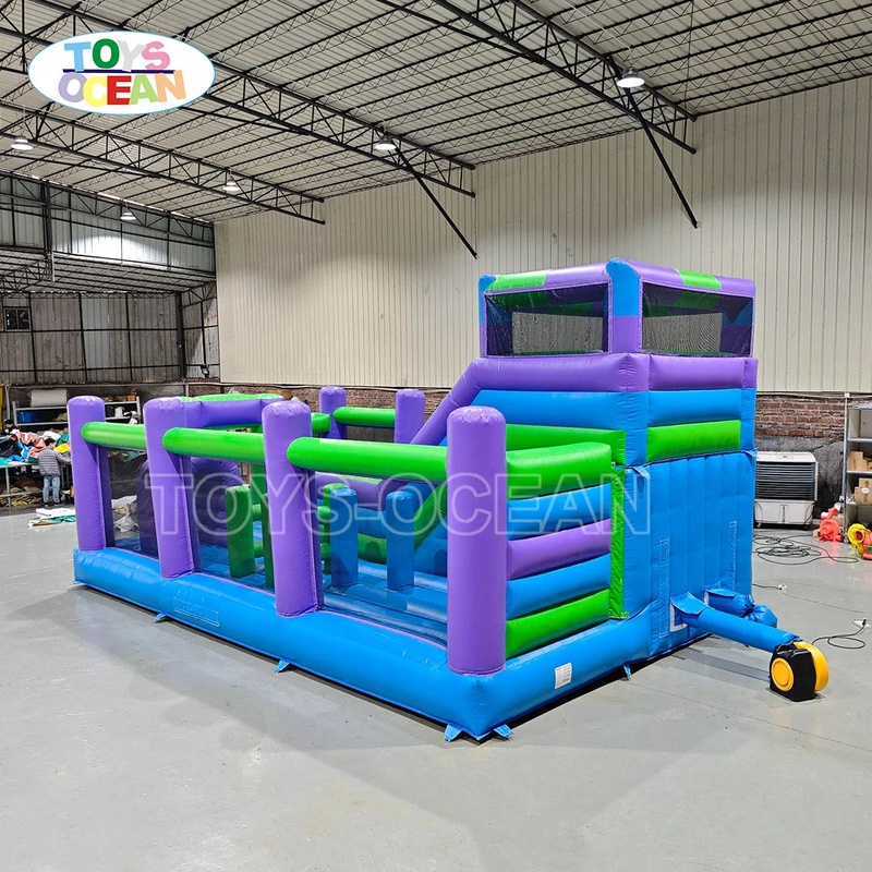 Inflatable Obstacle Course Wit - огляд і ціна Kids Outdoor Obstacle Course