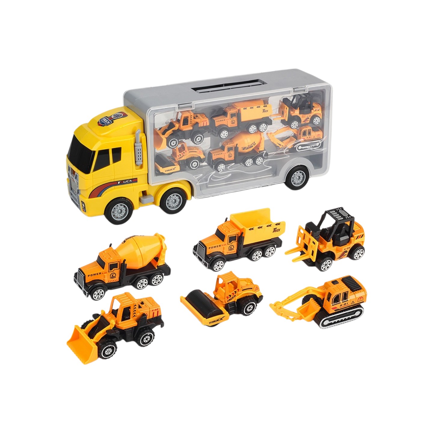 10 in 1 Alloy Die-cast Constru - огляд і ціна Kids Outdoor Excavator
