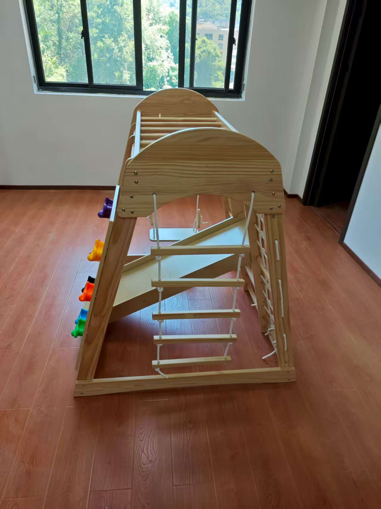 Wooden Kids Climbing Frame Lad - огляд і ціна Kids Outdoor Climbing Frame