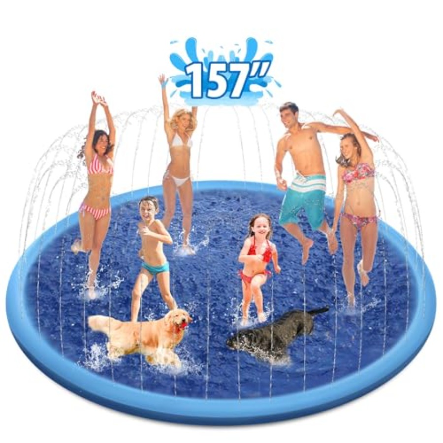 Outdoor splash pad for kids an - огляд і ціна Sprinkler Splash Pad