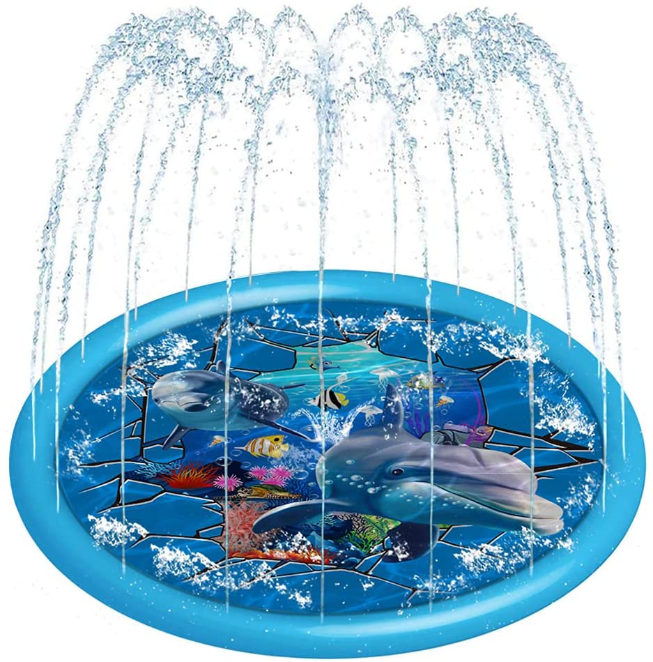 Inflatable Splash Pad for Kids - огляд і ціна Sprinkler Splash Pad