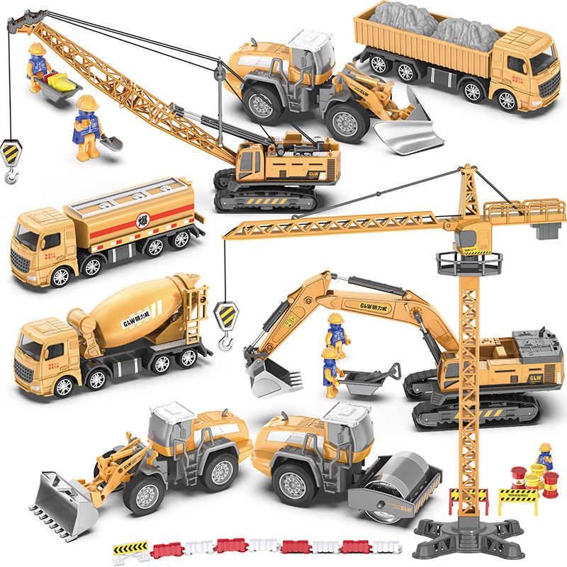 1:55 11 Styles Scale High Simu - огляд і ціна Kids Outdoor Excavator