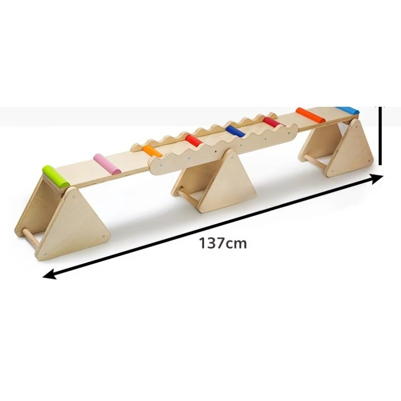 Classic Wooden Indoor Outdoor  - огляд і ціна Balance Beam Outdoor