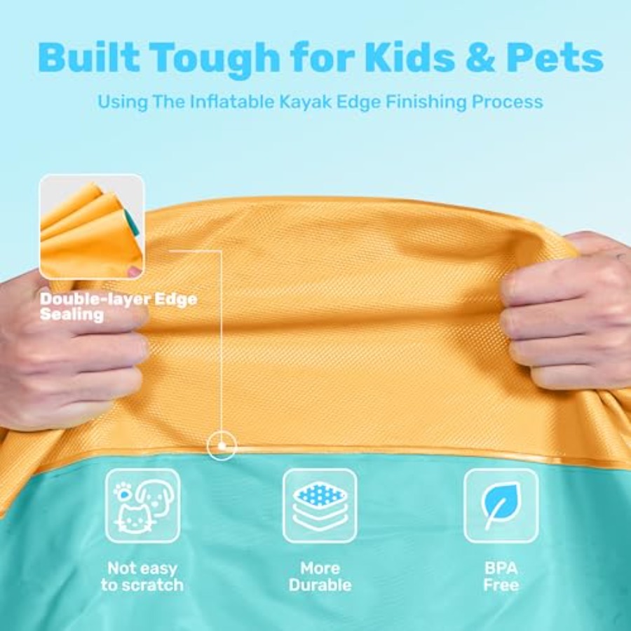 Outdoor water play mat for tod - огляд і ціна Sprinkler Splash Pad