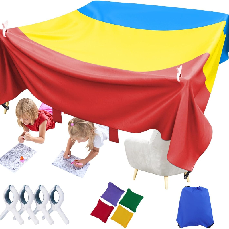 New Magic Kids Fort Building K - огляд і ціна Kids Outdoor Fort Building Kit