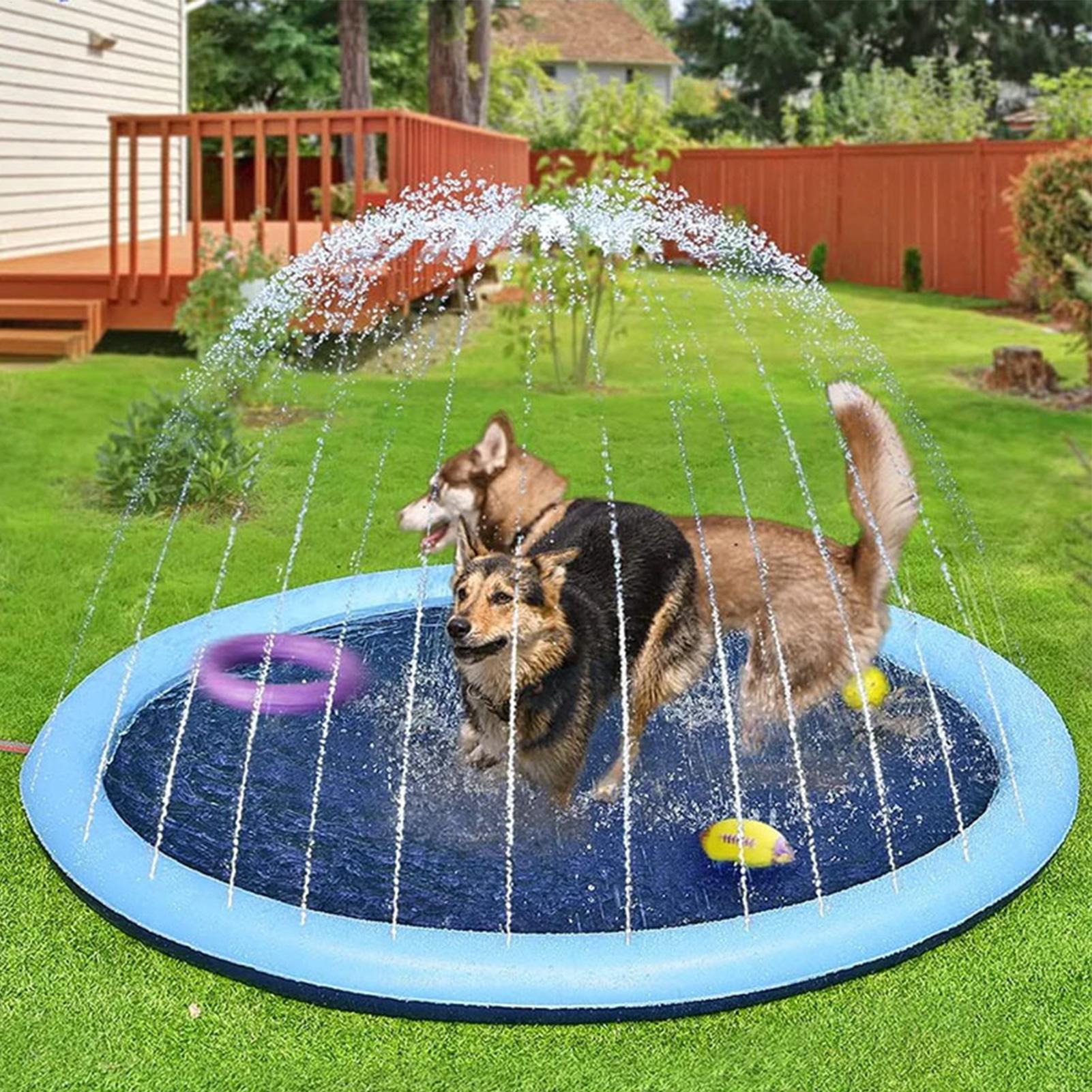 Kids Sprinkler Play Mat with S - огляд і ціна Sprinkler Splash Pad