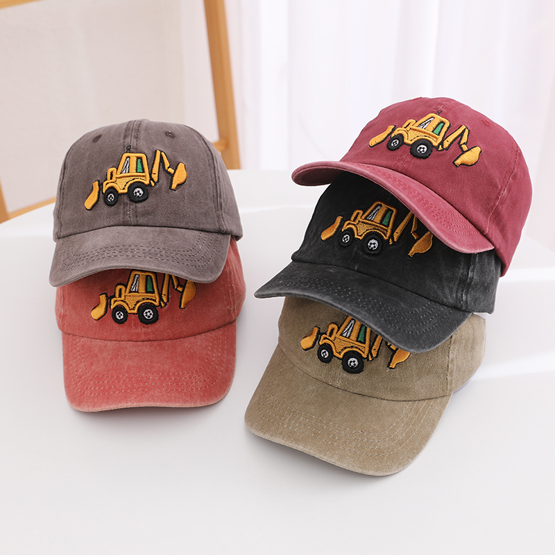 School Kids Baseball Hats Bull - огляд і ціна Kids Outdoor Excavator