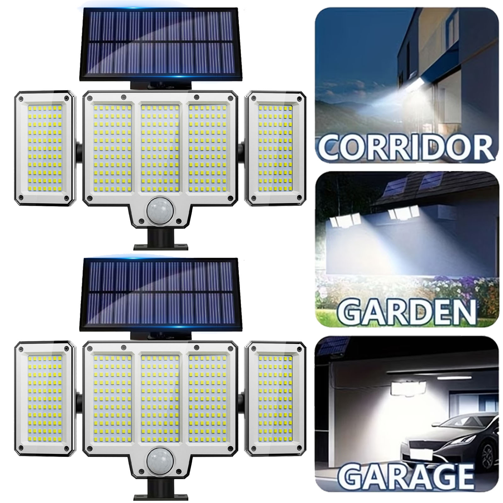 2pcs Wall-Mounted Solar Motion - огляд і ціна Balance Beam Outdoor